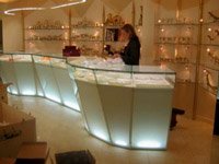 Підсвічування світлодіодне для вітрин у магазинах